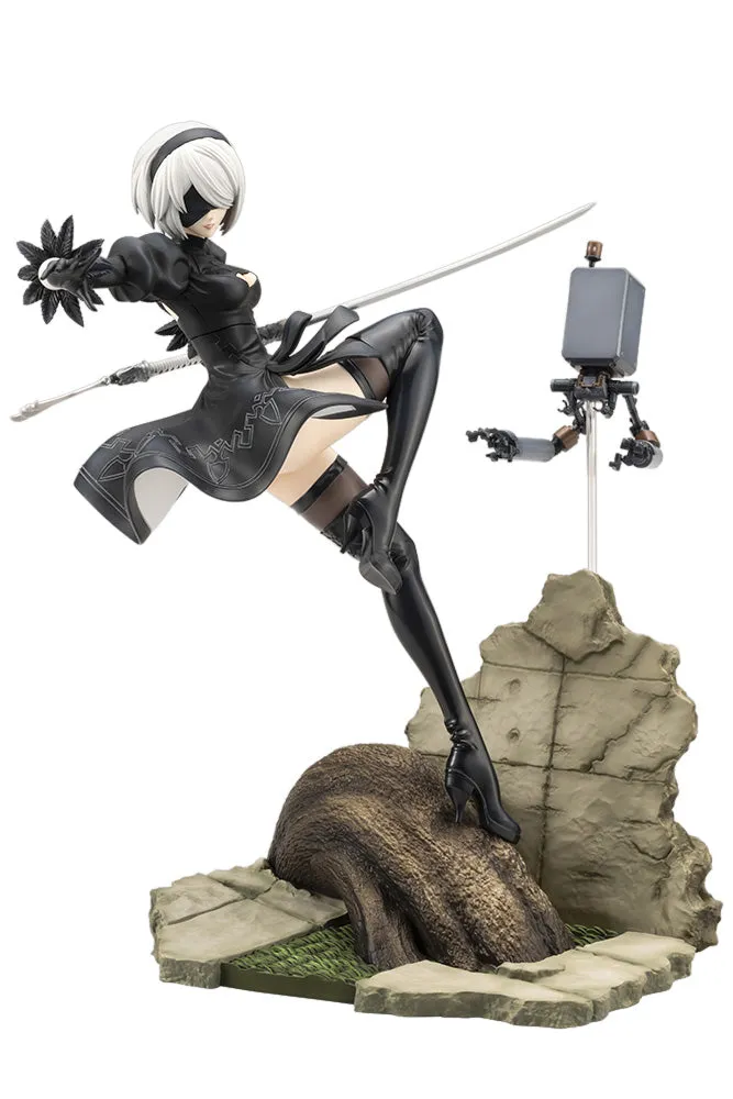 Pirate Model ARTFX J NieR:Automata Ver1.1a 2B 1/8 Complete Figure