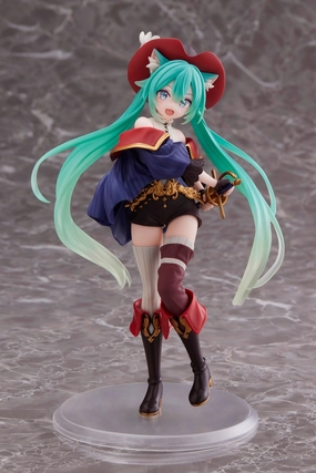 Hatsune Miku Wonderland Figure Puss in Boots Vinyl Collection