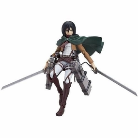 figma "Attack on Titan" Mikasa Ackerman Creative Outlet Gaming Toy