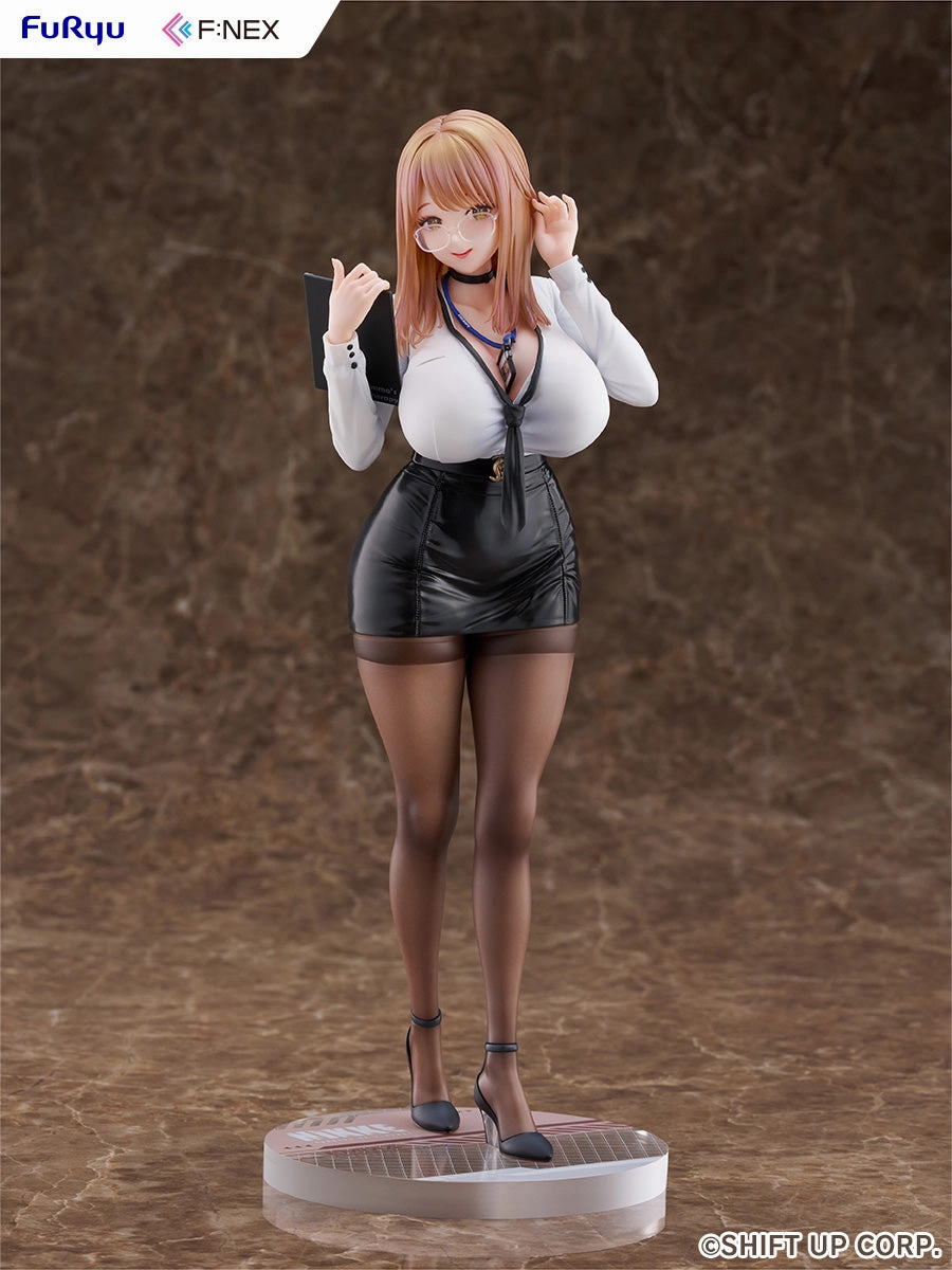 Hobby Collectible Miniature Sculpture GODDESS OF VICTORY: NIKKE Emma Office Therapy 1/7 Scale Figure