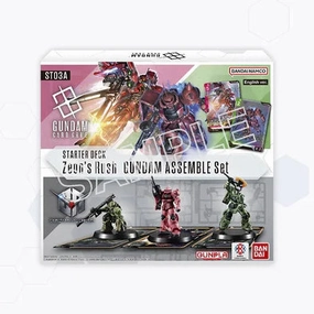 Collector's Find Series Exclusive Pack Series Gundam Card Game - Starter Deck Gundam Assemble - ST-03A - Zeon's Rush (2025-07-11)