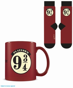 HARRY POTTER - Plateforme 9 3/4 - Mug 315ml et Chaussettes 41-45 Villainous Charm Tiny Photo