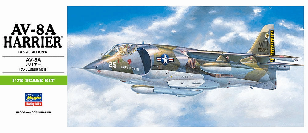 Genre Bending Weapon Customization Hasegawa [B10] 1:72 AV-8A Harrier