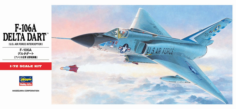 Hasegawa [C11] 1:72 F-106A Delta Dart Codex Entries Amateur League