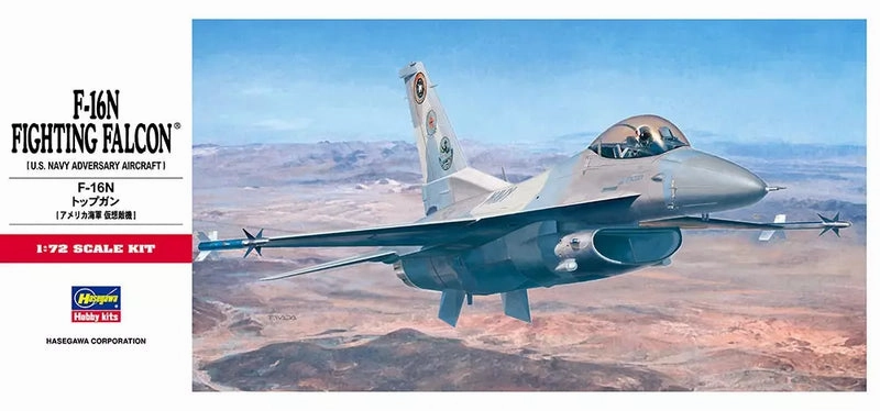 Hasegawa [C12] 1:72 F-16N Fighting Falcon Creative Control Comedy Relief