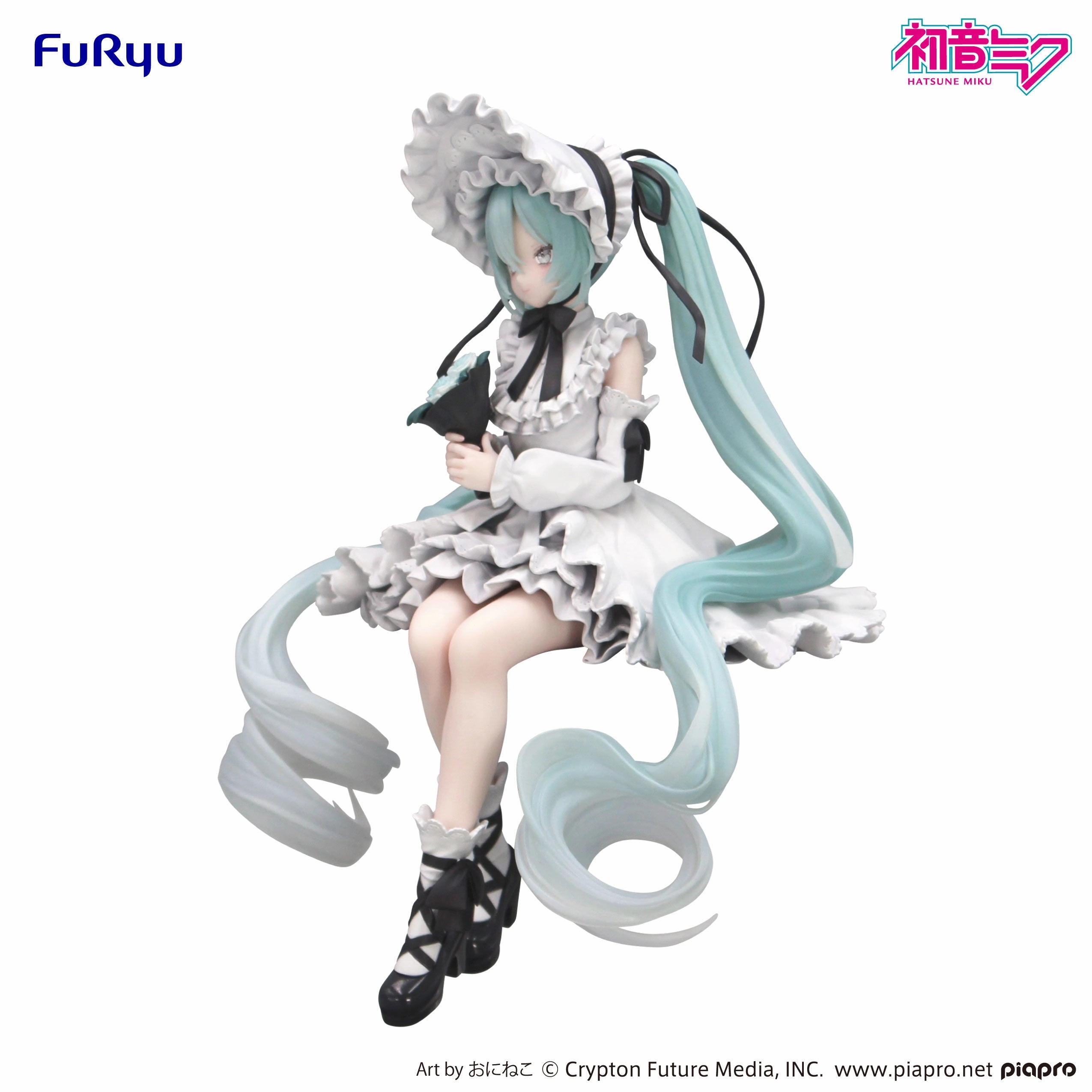 Biology Model Hatsune Miku Noodle Stopper Figure Vintage Doll Style