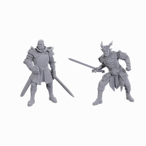 DND UNPAINTED MINIS SPECIAL EDITION BALDUR'S GATE 3 - ULDER RAVENGARD & ZEVLOR Zombie Survival Barely Scarce