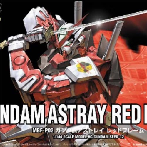 HG 1/144 #12 Gundam Astray Red Frame Crypto Art