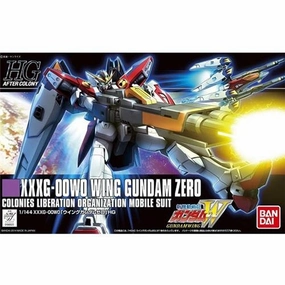 HGAC Gundam W 1/144 Wing Gundam Zero Battle Replica Retail Package