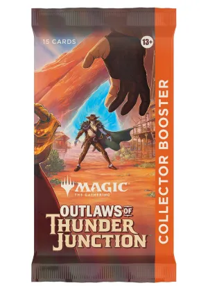 MTG Outlaws Of Thunder Junction Collector Booster Pack Limited Edition Collectibles Collector's Drop Reveal