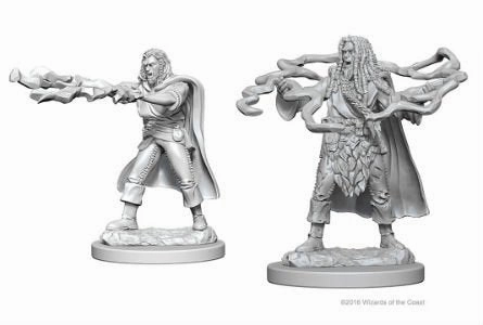 Hidden Trophy Remarkably Scarce D&D Unpainted Minis WV1 Male Human Sorcerer