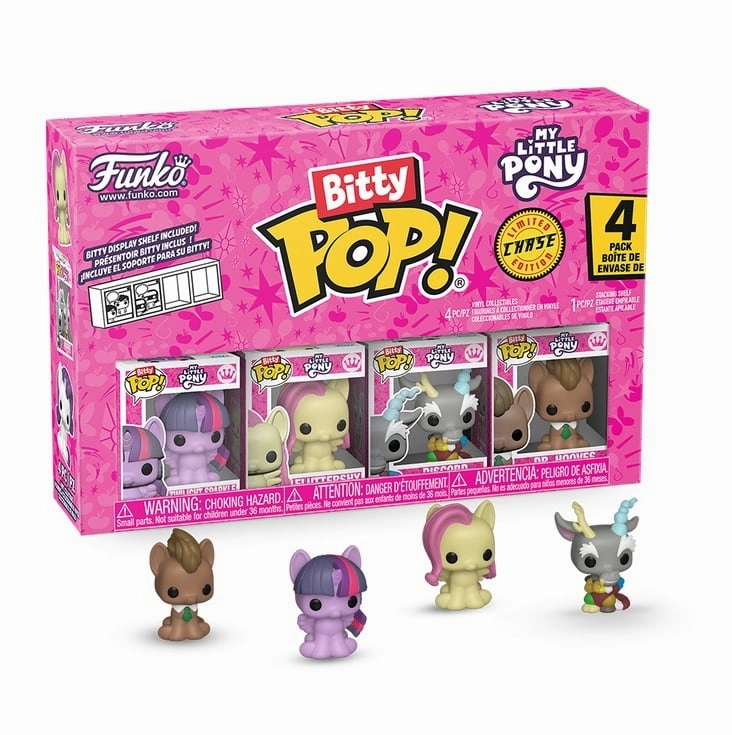 Farming Equipment MY LITTLE PONNY - Bitty Pop 4 Pack 2.5cm - Twilight Sparkle avec Chase PRECO > 30/10