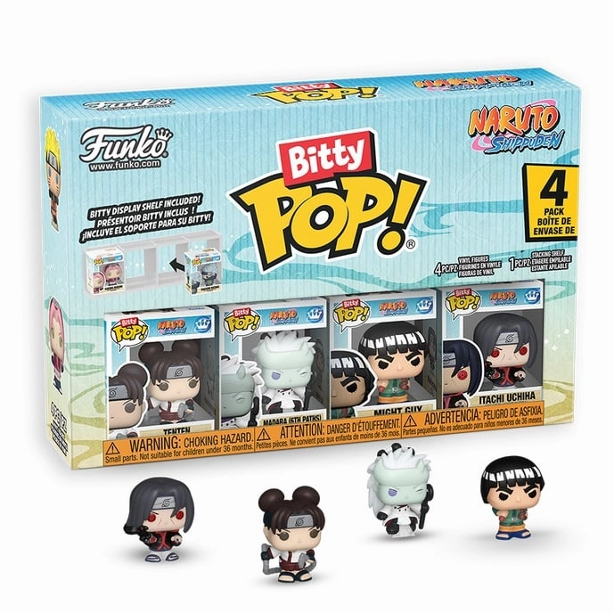 Periodic Table NARUTO SHIPPUDEN - Bitty Pop 4 Pack 2.5cm - Battles PRECO > 30/10