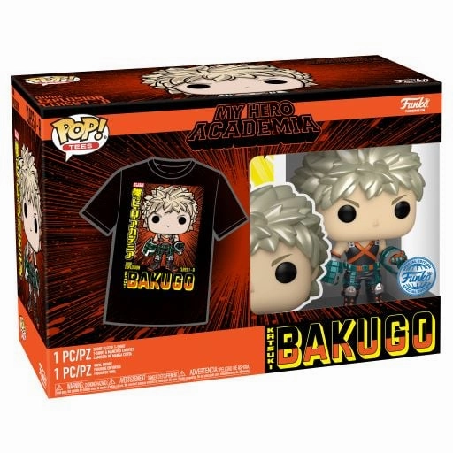 Trophy Award MY HERO ACADEMIA - Booble Head POP N?? 249 - Bakugo (MT)  T-shirt (XL)