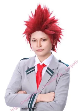 "My Hero Academia" Eijiro Kirishima style cosplay wig Camera Integration