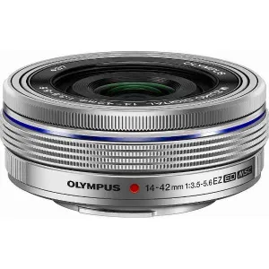 Gift Guide OLYMPUS Camera Lens ED 14-42mm F3.5-5.6 EZ M.ZUIKO DIGITAL Silver [Micro Four Thirds / Zoom lens]