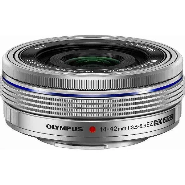 Gift Guide OLYMPUS Camera Lens ED 14-42mm F3.5-5.6 EZ M.ZUIKO DIGITAL Silver [Micro Four Thirds / Zoom lens]
