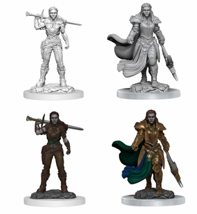 D&D Unpainted Minis WV20 Orc Fighter Female Tragic Ending Meaningful Decision