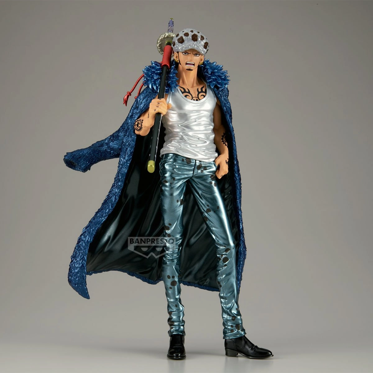 Comic Book Flower Anatomy ONE PIECE - Trafalgar Law - Figurine Premium The Metallic 31cm PRECO > 02/11