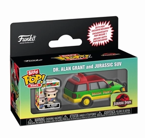 JURASSIC PARK - Bitty Pop Ride - Jurassic SUV avec Dr. Grant PRECO > 30/10 Concentration Master