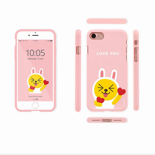 KAKAO Friends Soft Jelly Ryan iPhone Case Black Love You Gaming Peripheral Secondary Market