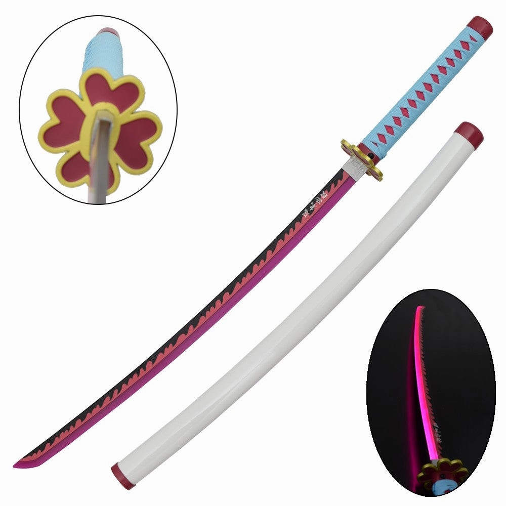 Totem Animal KATANA ORNEMENTAL AVEC LED INTERNE DE  MITSURI KANROJI DEMON SLAYER - KIMETSU NO YAIBA