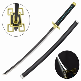 KATANA ORNEMENTAL AVEC LED INTERNE DE MUICHIRO TOKITO DEMON SLAYER - KIMETSU NO YAIBA Superhero Piece Holiday Ornament