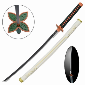 Avid Fan KATANA ORNEMENTAL AVEC LED INTERNE DE SHINOBU KOCHOU (White) DEMON SLAYER - KIMETSU NO YAIBA