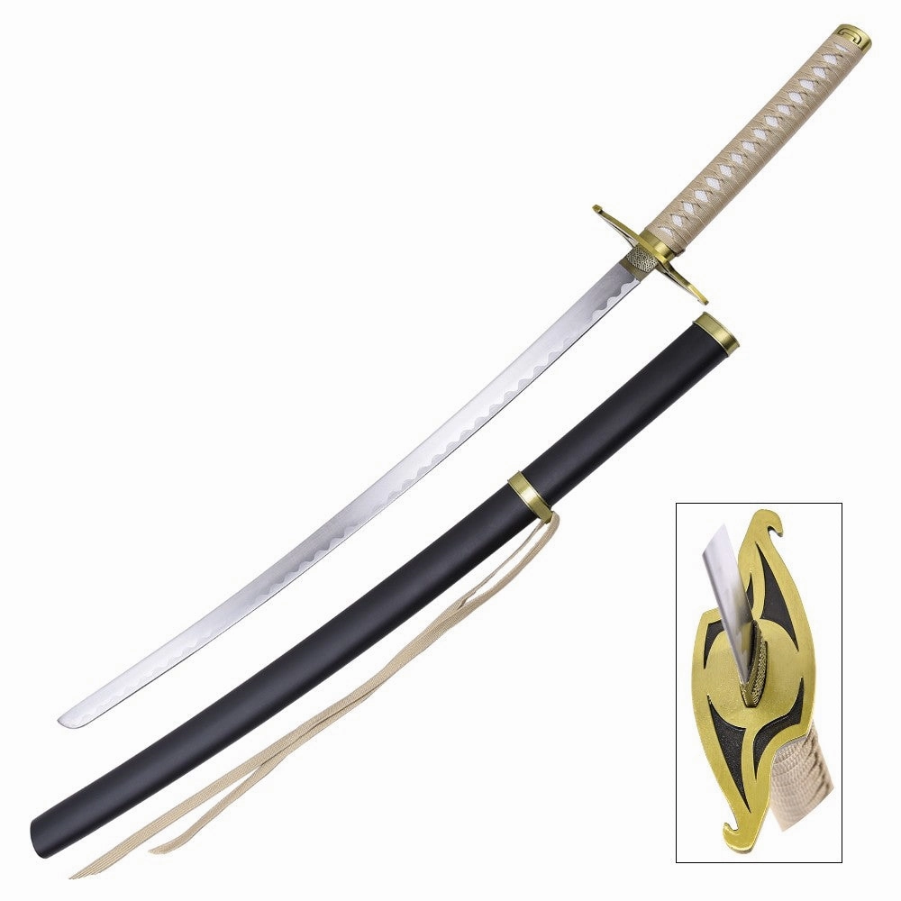 KATANA ORNEMENTAL D'ULQUIORRA CIFER (MURCIELAGO) S??RIE ANIME BLEACH Historic Replica Brand Advocate
