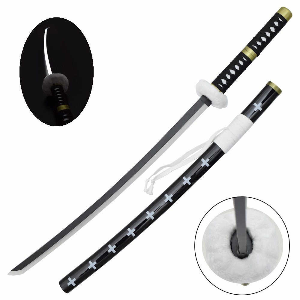 Plastic Statue KATANA ORNEMENTAL LED INTERNE DE LA LOI TRAFALGAR  ONE PIECE