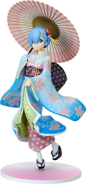 KDcolle Re:ZERO -Starting Life in Another World- Rem Ukiyo-e Cherry Blossom Ver. 1/8 Complete Figure Decorative Model