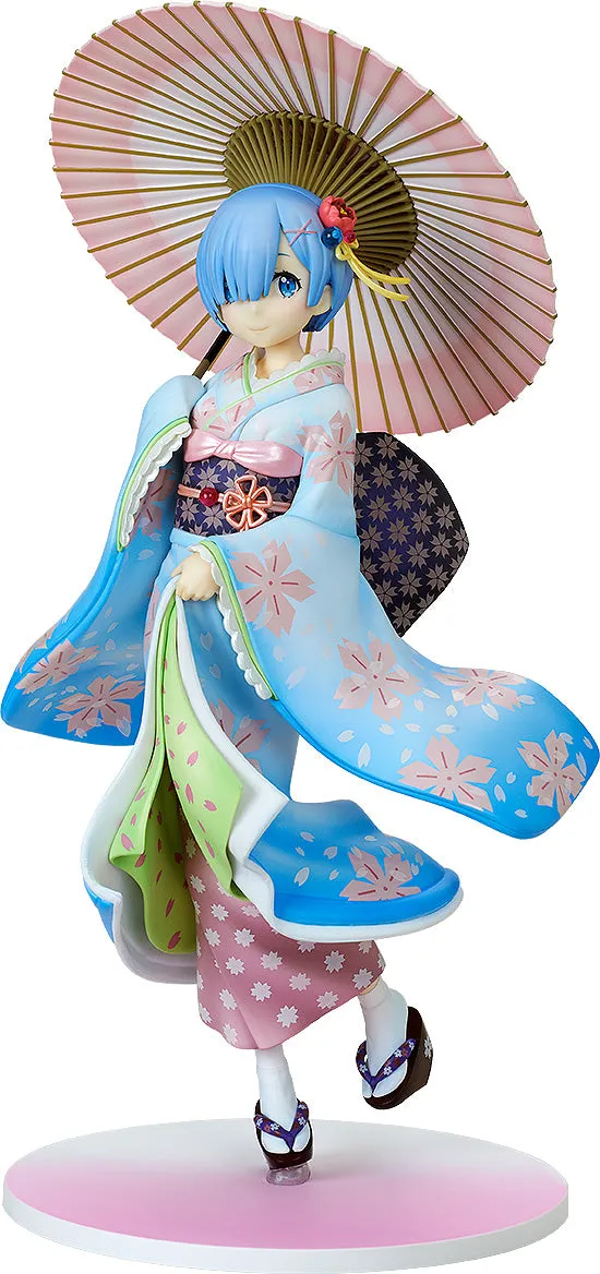 KDcolle Re:ZERO -Starting Life in Another World- Rem Ukiyo-e Cherry Blossom Ver. 1/8 Complete Figure Decorative Model