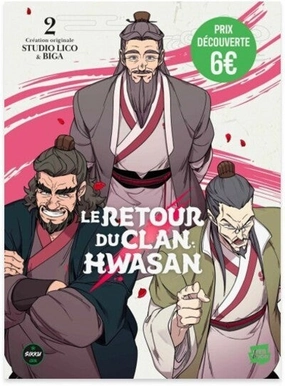 Weather Science Compliment Accept LE RETOUR DU CLAN HWASAN - TOME 2 - PRIX DECOUVERTE PRECO > 03/12