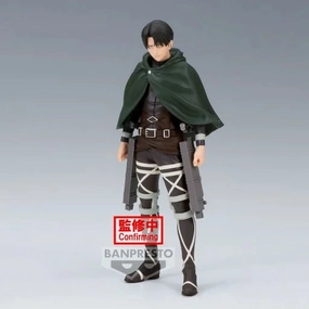 L'ATTAQUE DES TITANS SAISON FINALE - Levi - Figurine 16cm Art Master RNA Function