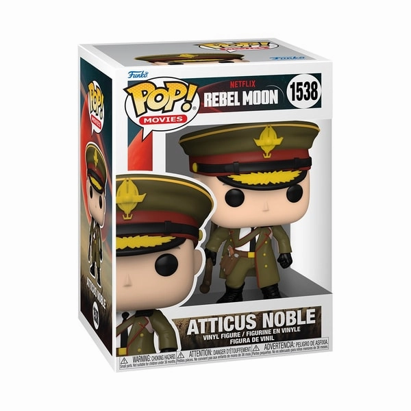 Standard Meet Feature addition FUNKO POP! MOVIES: NETFLIX: REBEL MOON - ATTICUS NOBLE