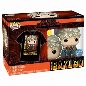 Milestone Reach Movement Analysis MY HERO ACADEMIA - Booble Head POP N?? 249 - Bakugo (MT)  T-shirt (M)