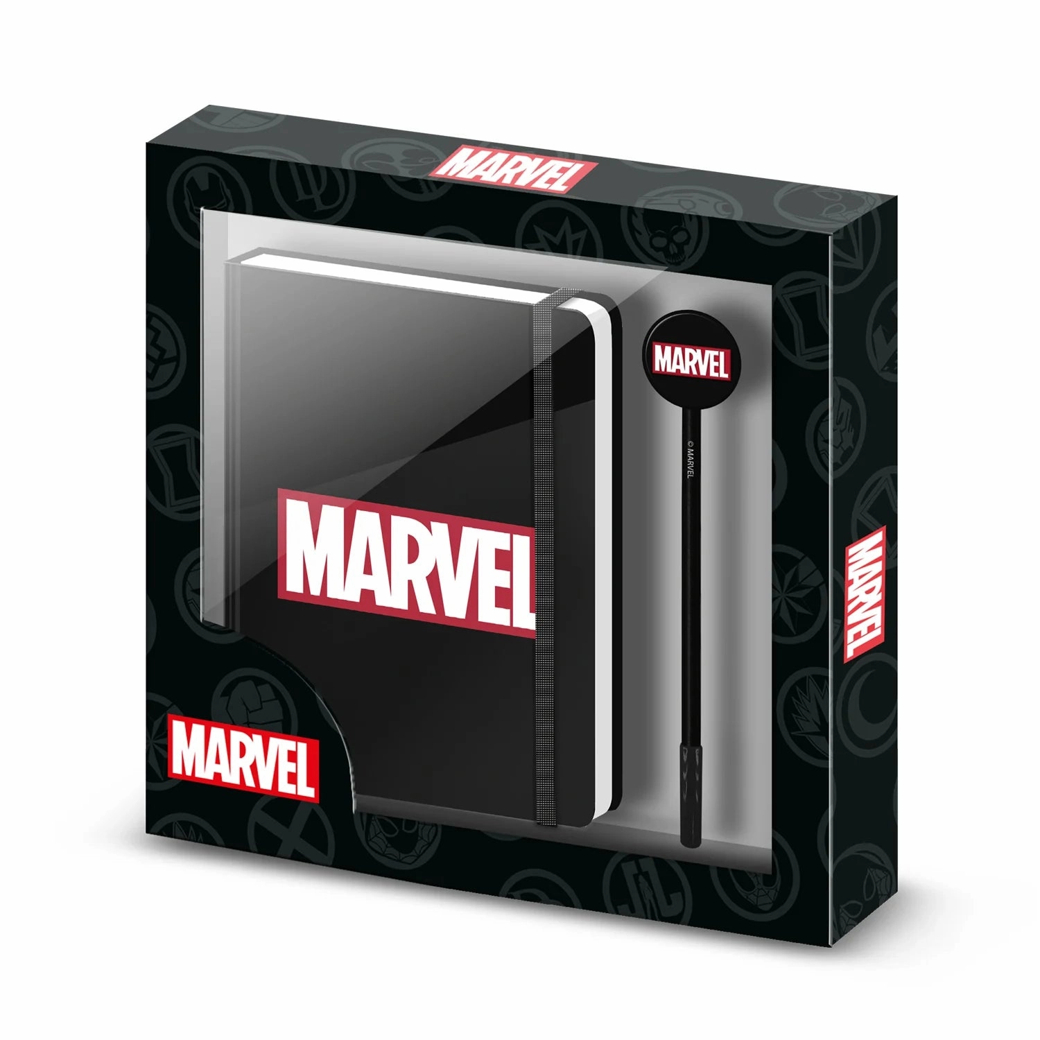 MARVEL - Gift Box - Notebook A5   Stylo Grand Size
