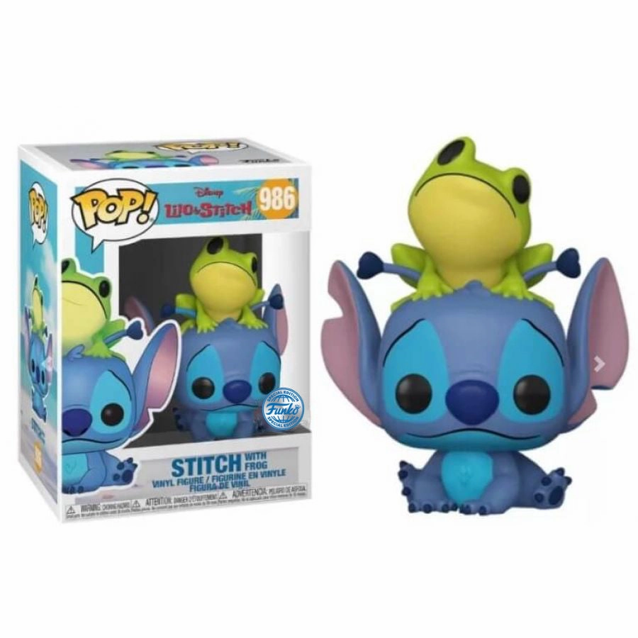 LILO & STITCH - POP N?? 986 - Stitch with Frog Special Edition Reflection Law
