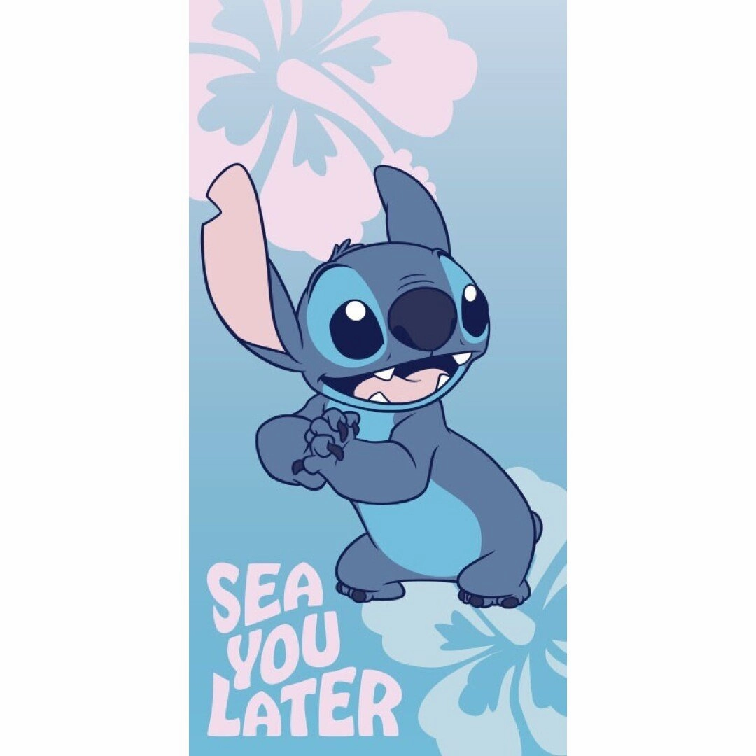 LILO & STITCH - See you later - Serviette de Plage 70x140cm Budget Friendly