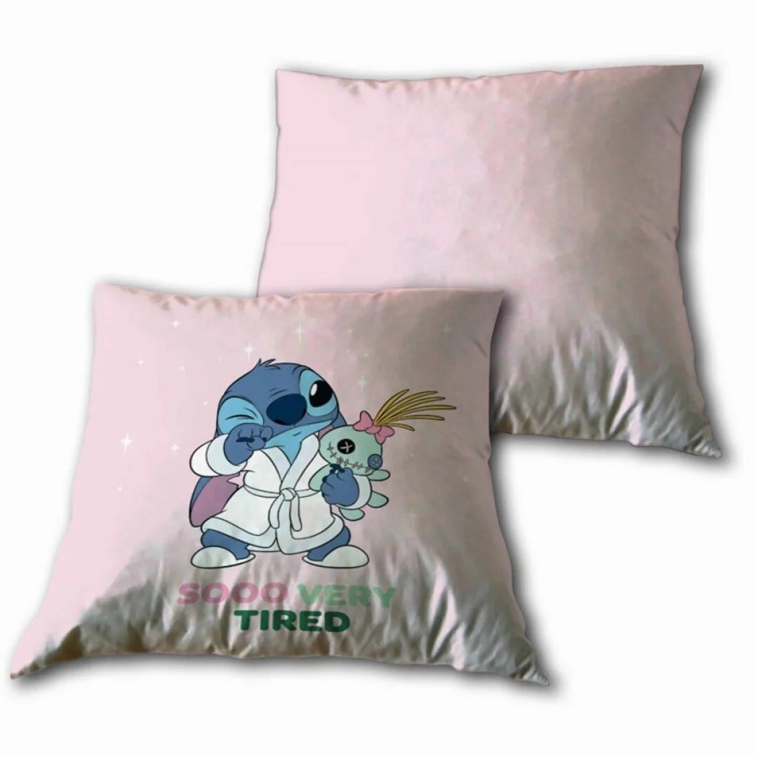 Average Height LILO & STITCH - Sooo very tired - Coussin 35x35cm
