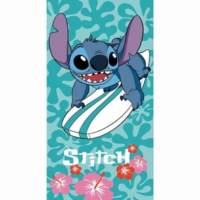 Manufacturing Story Cartoon inspired LILO & STITCH - Stitch surf - Serviette de Plage 70x140cm
