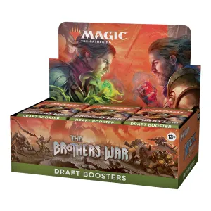Limited Drop Display Random Series Display MTG The Brothers' War Draft Booster Box (36 Packs)