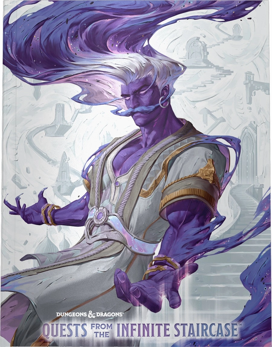 D&D Book Quests From The Infinite Staircase Hobby Cover Toy Pack Unboxing Random Drop Display