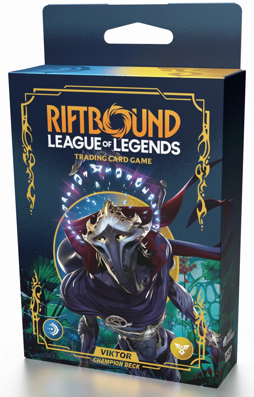 RIFTBOUND LEAGUE OF LEGENDS TCG ORIGINS CHAMPION DECK VIKTOR (10/31/25) Mystery Edition Release