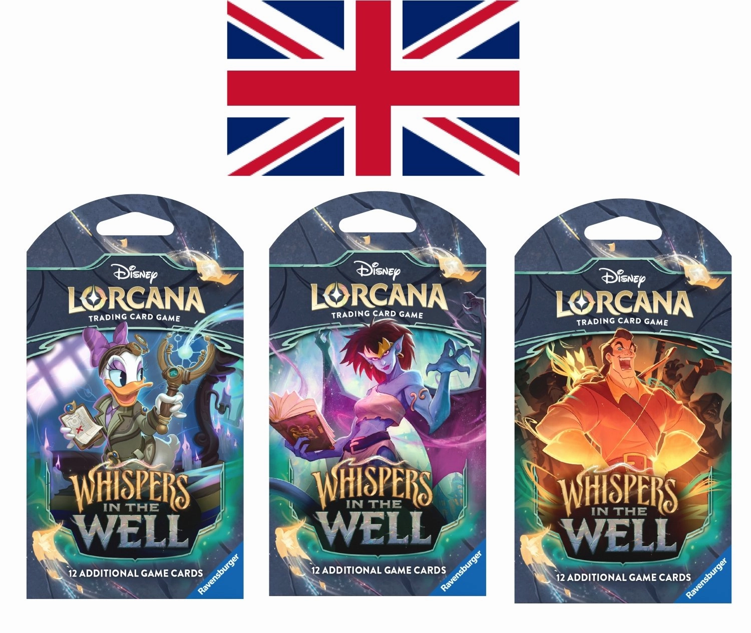 DISNEY - Lorcana - Trading Cards Booster Sleeved Chapitre 10 - EN Random Series Display Toy Collection Display