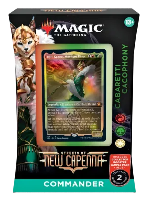 MTG Streets Of New Capenna Commander Deck - Cabaretti Cacophony Hidden Collection Piece Premium Collectible Item