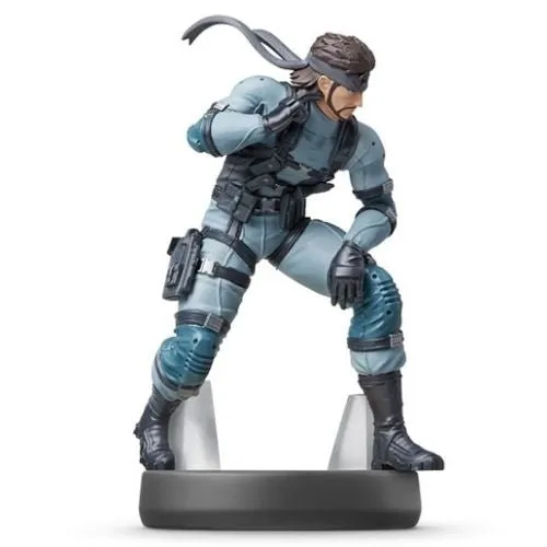 Tiny Model amiibo - Snake (Super Smash Bros)