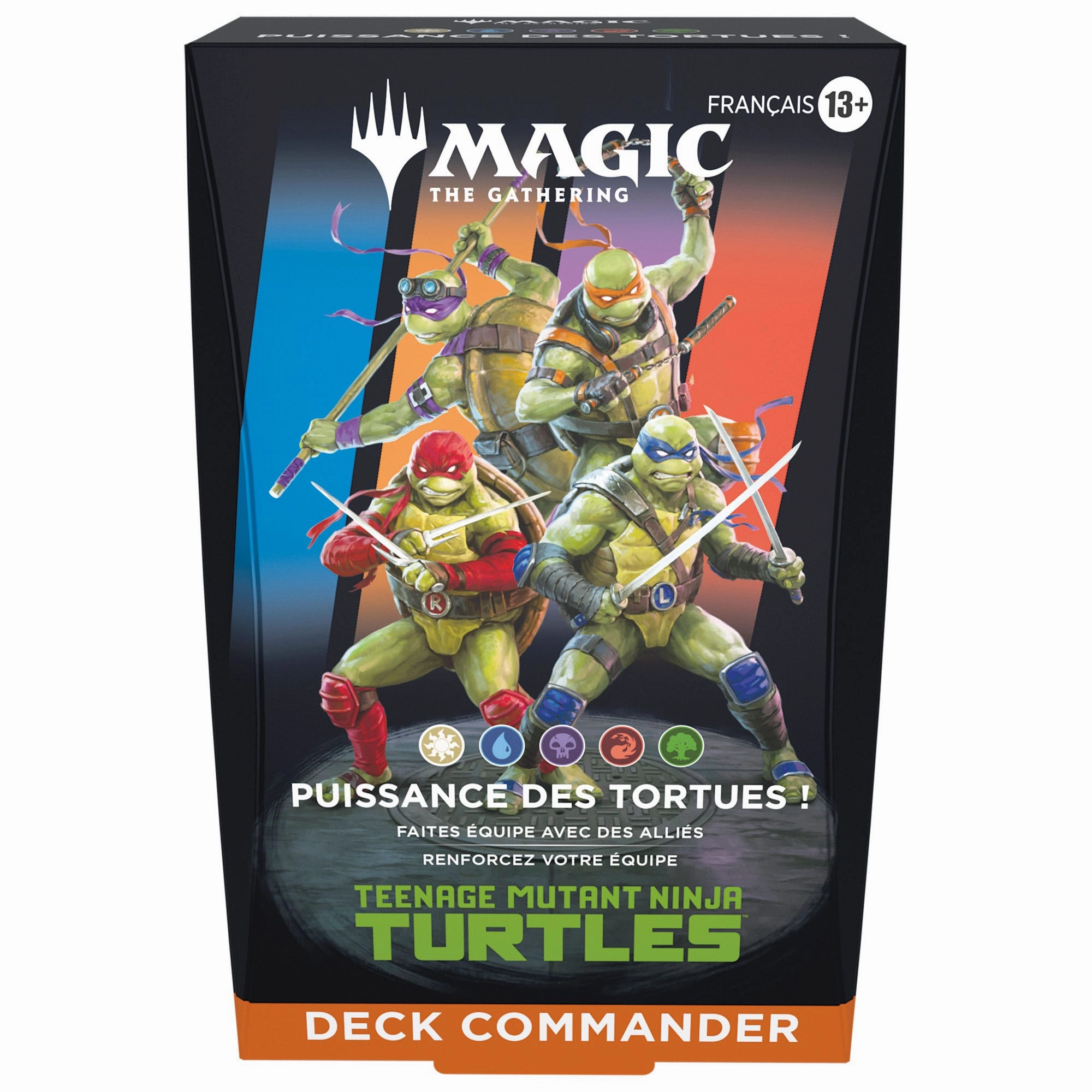 Brain Development Magic the Gathering Teenage Mutant Ninja Turtles deck Commander *FRANCAIS* PRECO > 02/01/26