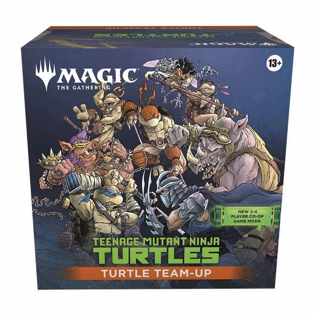 Limited Edition Magic the Gathering Teenage Mutant Ninja Turtles pr??sentoir Turtle Team-Up (4) *ANGLAIS*  PRECO > 02/01/26