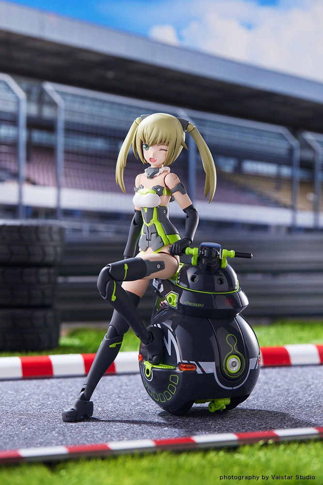 Frame Arms Girl Innocentia [Racer] & Noseru [Racing Specs Ver.] DIY Model